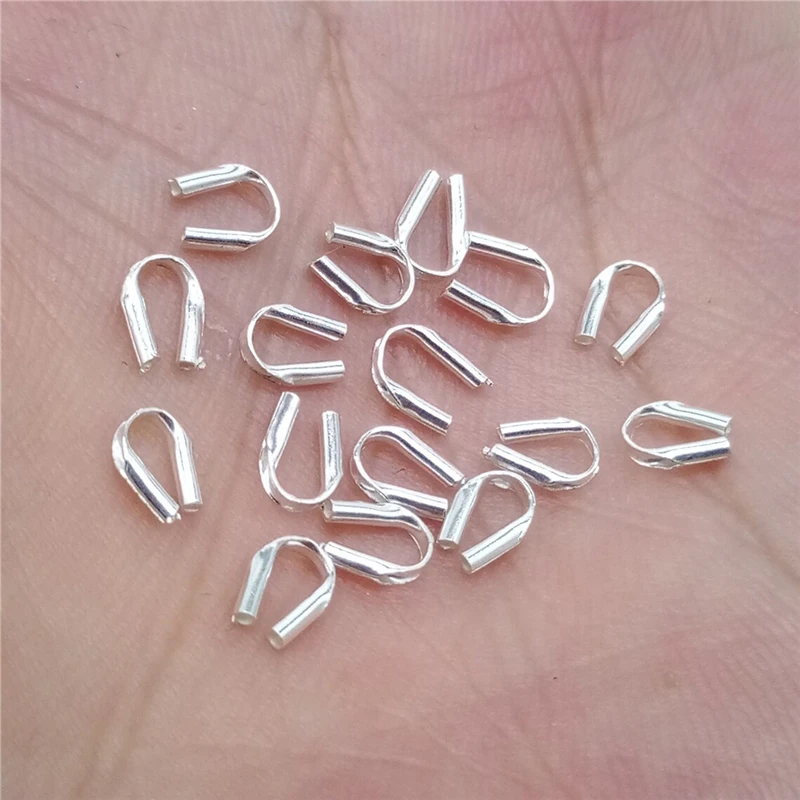 14K Gold Filled Kabel-Drahtschützer für Schmuckherstellung, handgemachtes DIY-Zubehör, Goldschmuckkomponenten – Detail 29
