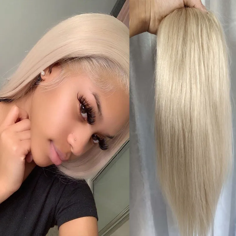 60 color18 "asch blonde Echthaar Topper Perücke für Frauen Toupet 16*18 cm atmungsaktive Mono Pu Basis mit Clips Toupet Remy Haarteil