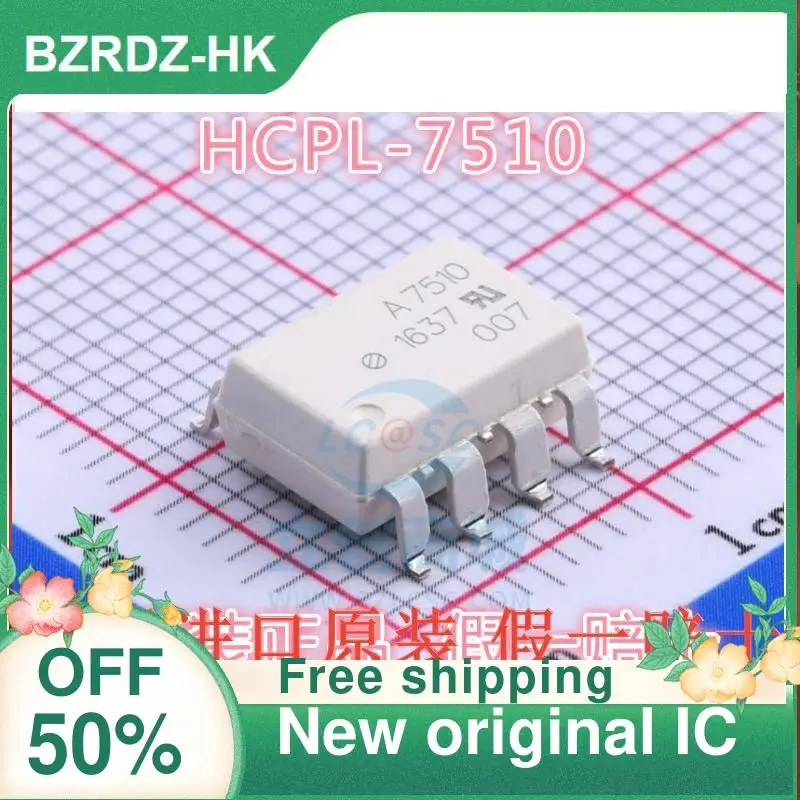 

2-10PCS/lot HCPL-7510 A7510V SOP-8 New original IC