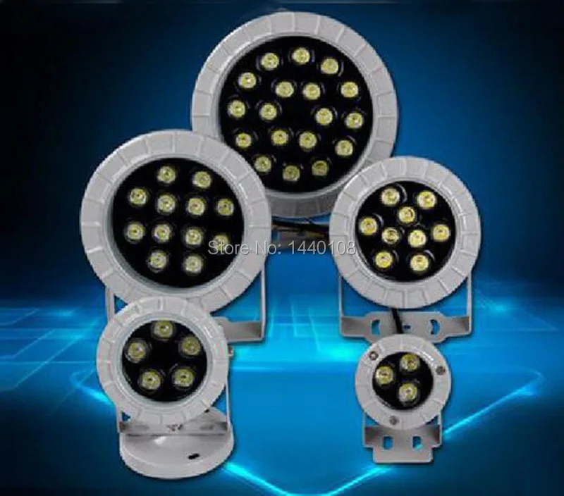 

3pcs/lot 3w 5w 6w 9w12w18w Led Flood Light Round Exterior Spotlight IP65 LED Outdoor Light Reflector Spot Floodlight AC85-265V