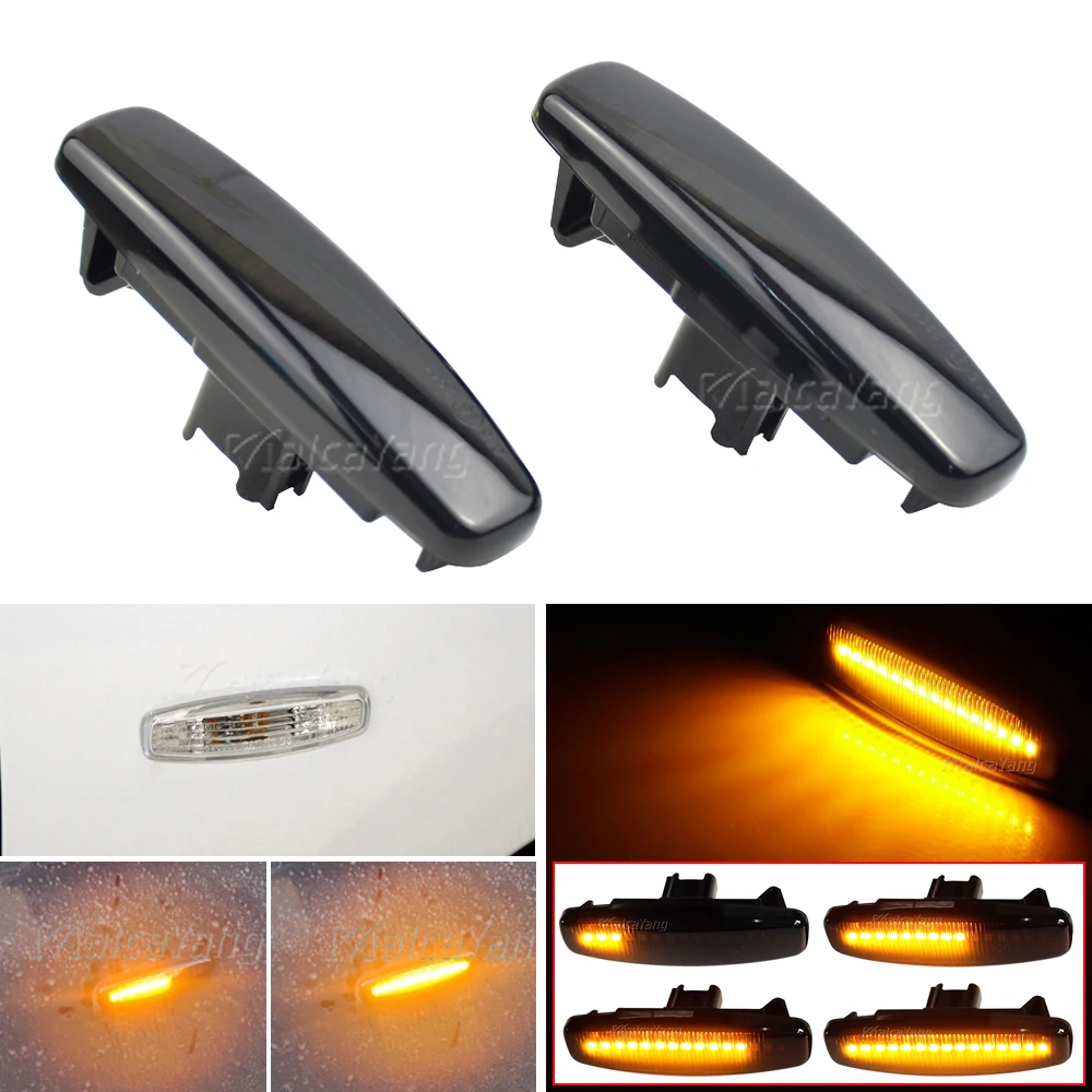 Dynamic LED Side Mirror Signal Light For Infiniti EX25 EX35 EX37 FX35 FX37 FX50 G25 G35 G37 Q40 Q60 Q70 QX50 QX70 M25 M37 JX35