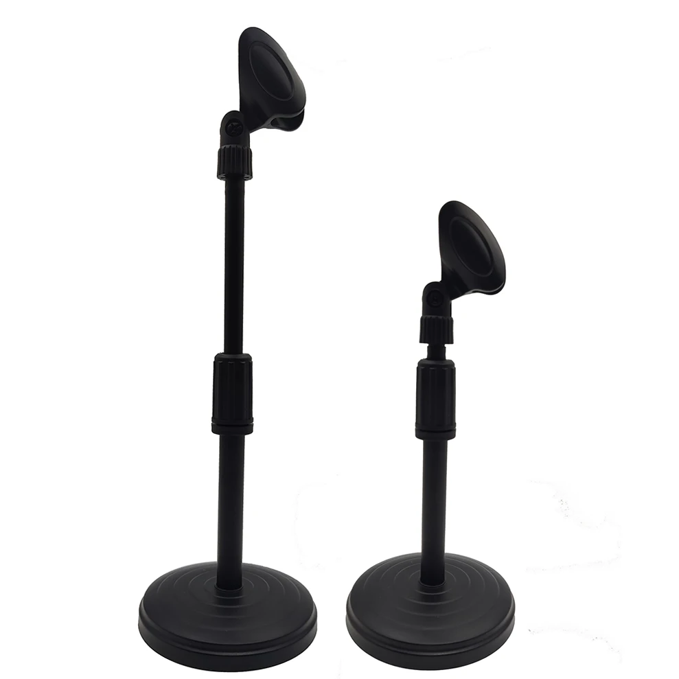 ミニ折りたたみ式デスクマイクスタンド,調整可能なマイクスタンド,サポートブラケット,マイクスタンド