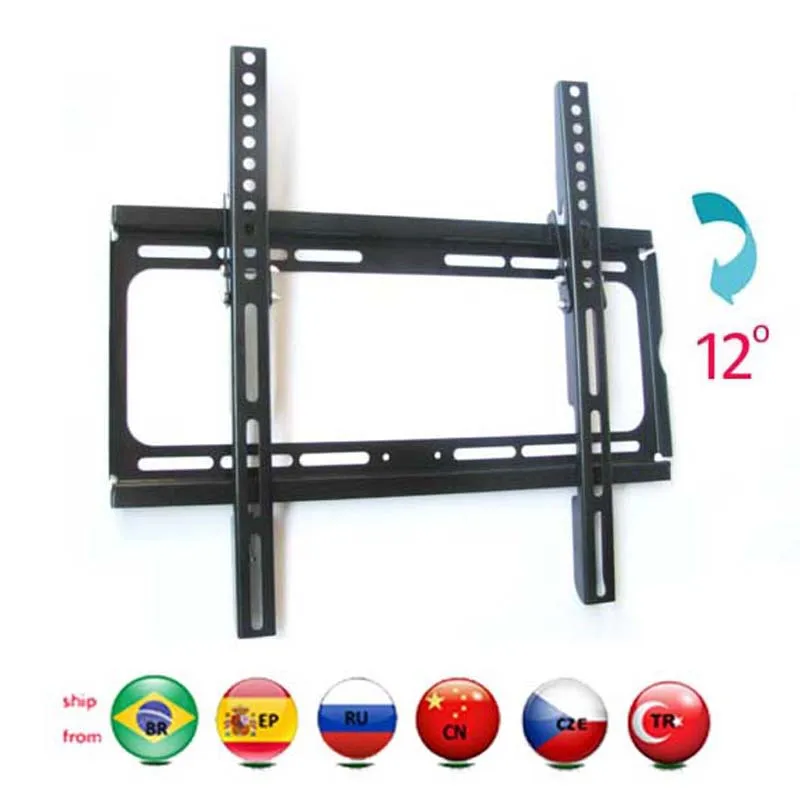 PTB-6044HT 23"-55" 50" Metall Universal 50kg Vesa 400x400 Panel LCD Wandmontage TV-Lift-Mechanismus Halterung neigbar 12