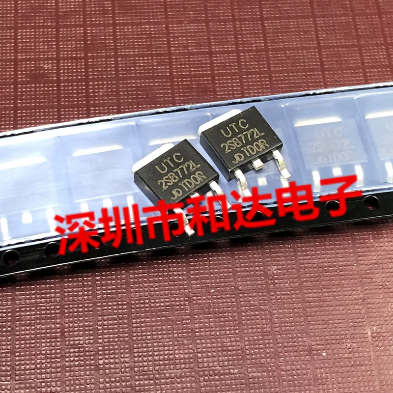 5pcs 2SB772L TO-252 -40V -3A