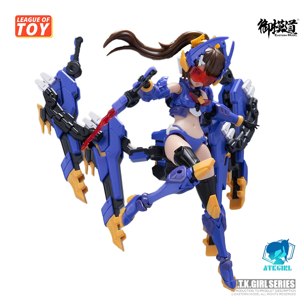 

E-Model Assemble Action Figure Toy Eastern Model ATK GIRL Kuwagata TITANS 1/12 Scale Full Action FAG Frame Arms Girl Gift