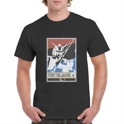 GUNDAM ANIME Cool Print T-SHIRT COTTON T SHIRT UNISEX TSHIRT Summer O-Neck Men's Tshirt