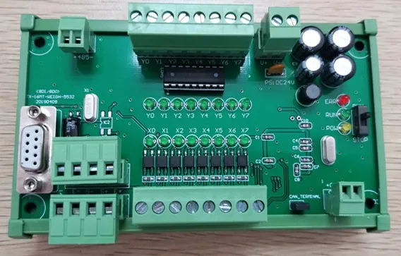 Without The Weighing Sensor Heavy PLC Controller Module FX2N-16MTCAN Bus 300,000 Indexing RS485