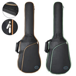 38/39 40/41Inch Waterproof Oxford Fabric Electric Guitar Case Gig Bag Double Straps Pad Cotton Thickening Soft Cover Backpack