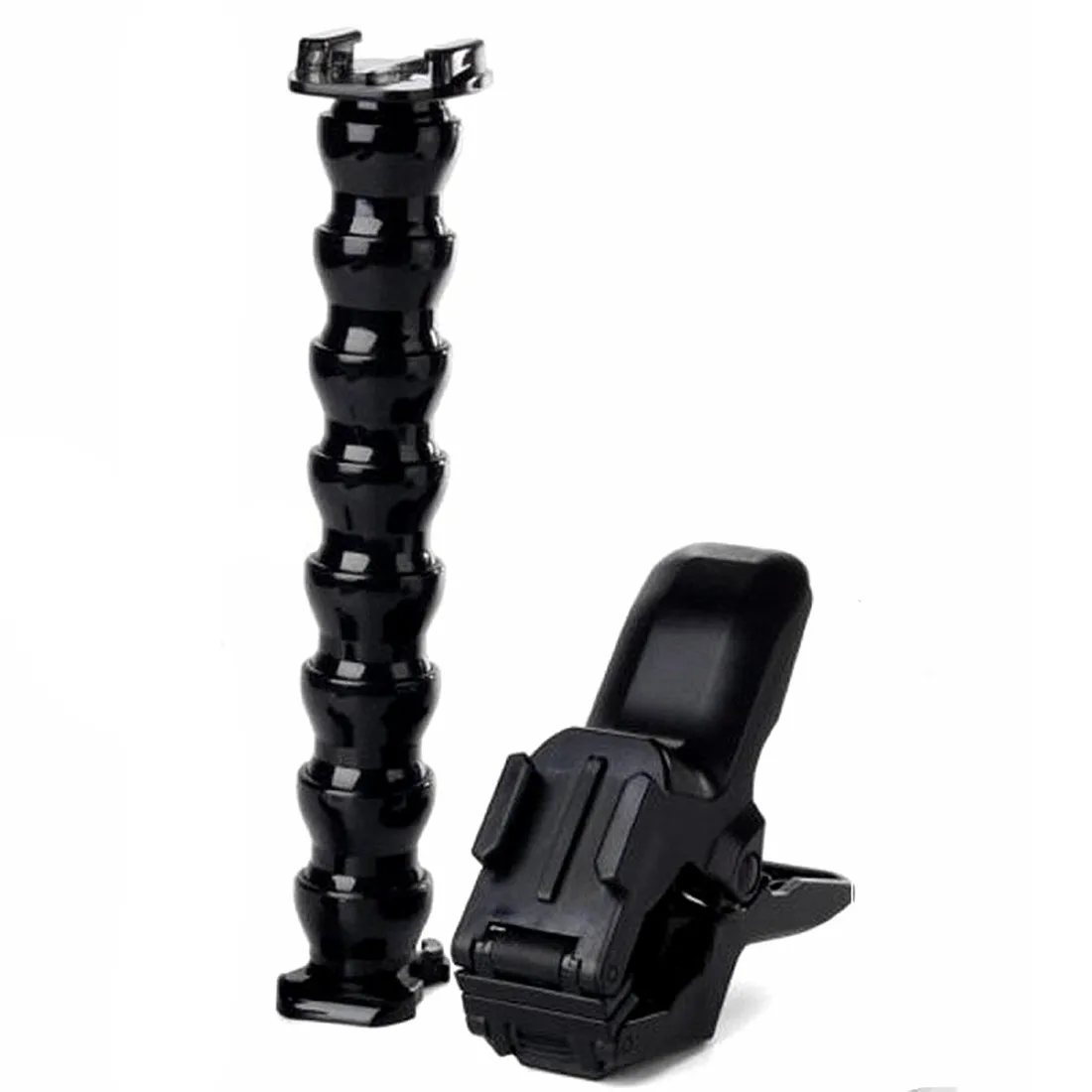 Jaws فليكس المشبك جبل + 8 مشترك قابل للتعديل أوزة الرقبة ل Gopro بطل/8/7/6/5/4/3/2/Xiaoyi 1/SJ4000/Eken H9 عمل الكاميرا