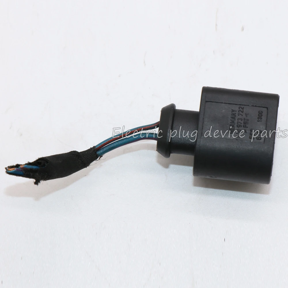 OEM 1J0973722 Wiring Pigtail Connector Plug for VW Jetta Golf MK4 Beetle Passat Audi A4 A6