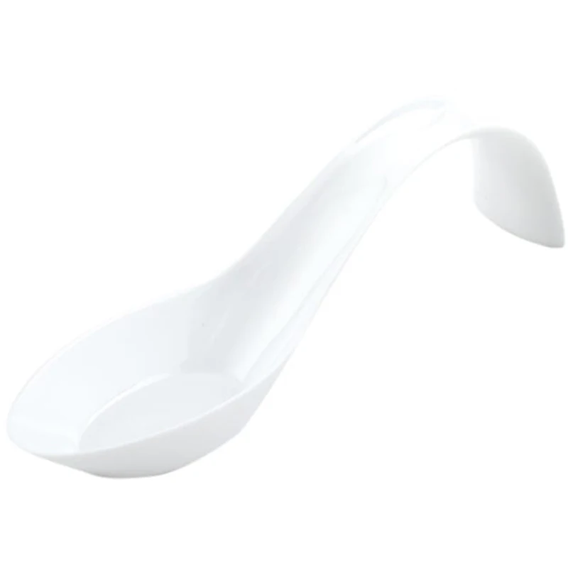 20 Pcs x Home Party Wedding Disposable Tableware Supplies Sushi Dessert Wave Spoon