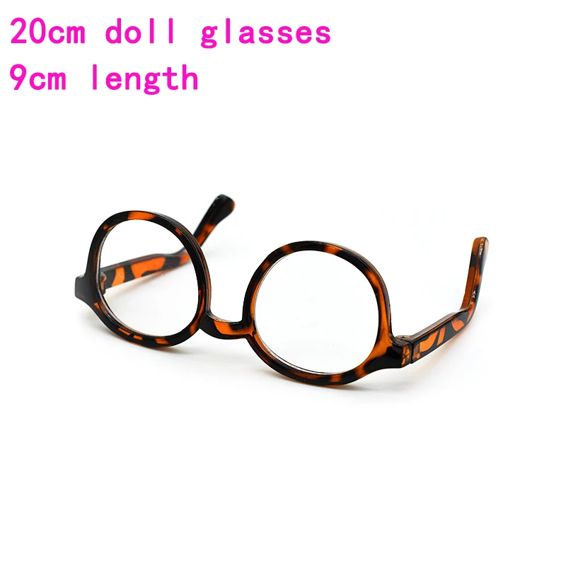 Gafas para muñecas Bjd de alta calidad, lentes transparentes con montura redonda, accesorios de ropa para muñecas EXO, 20CM, 9cm