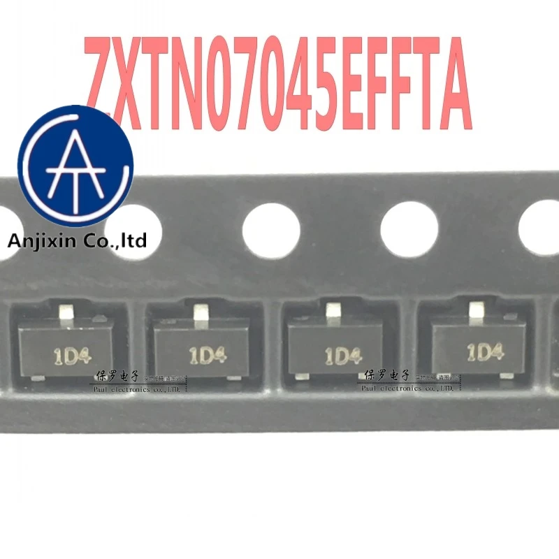 10 Chiếc 100% Orginal Mới Thật Cổ Transistor NPN ZXTN07045EFFTA Màn Hình 1D4 SOT-23