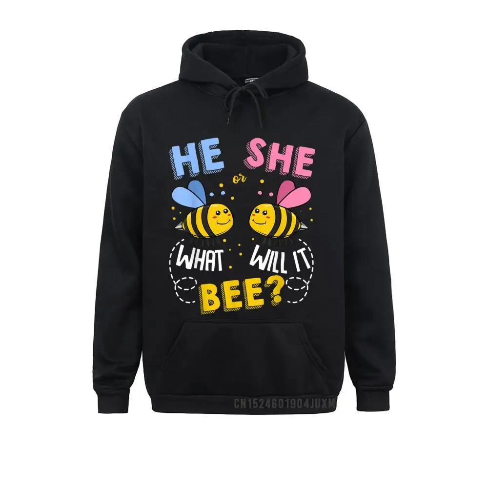 He Or She What Will It Bee Baby Party Gender Reveal Novelty Warm Hoodies Long Sleeve Printing Clothes Retro Sweatshirts