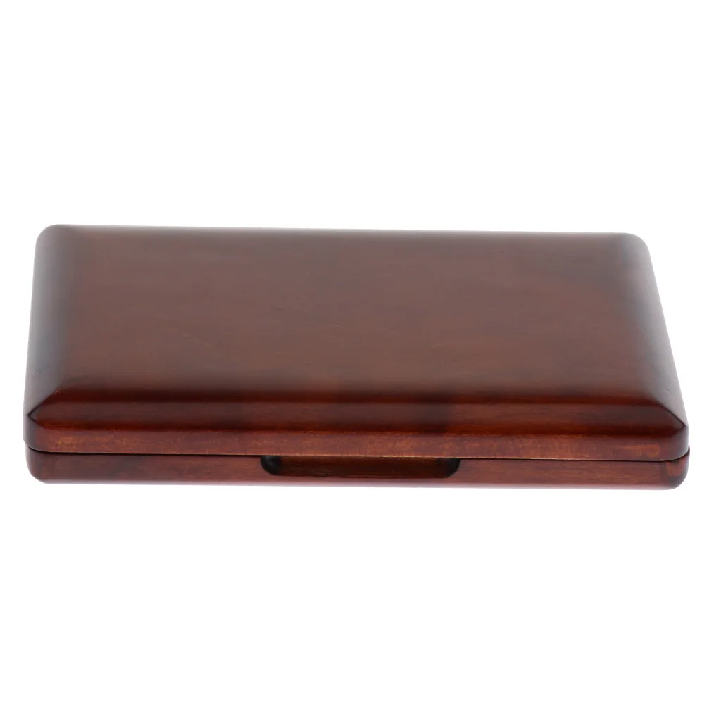 Dark Red Oboe Reed Storage Case Box Holder for Wind Woodwind Instrument Parts