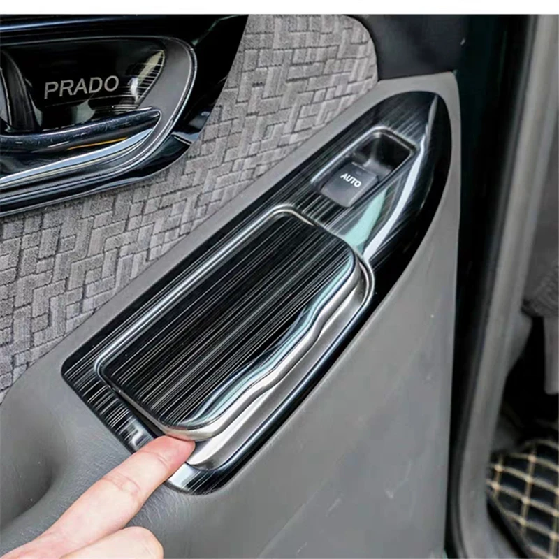 Interior Decoration Stainless Steel For Toyota Land Cruiser Prado 120 2003 2004 2005 2006 2007 2008 2009 Toyota Accessories