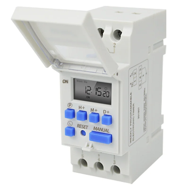 THC-15A DIN RAIL DIGITAL programmabile timer time switch 220VAC 16A time switch timer time 220v Time relay THC-15A