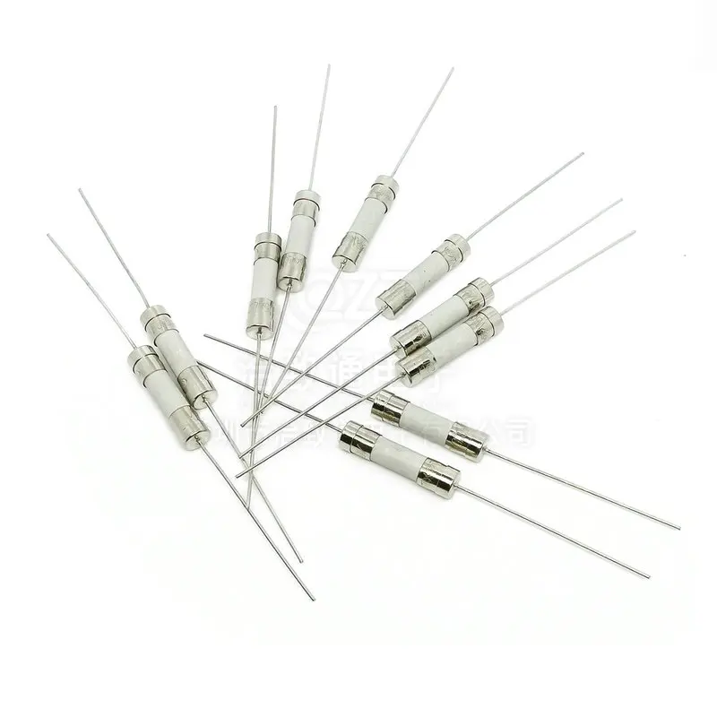 10PCS 5*20mm Ceramic fuse Slow Blow tube fuse With a pin 5x20mm 250V 0.5A 1A 2A 3A 4A 5A 6A 7A 8A 10A 12A 15A 20A 25A 30A