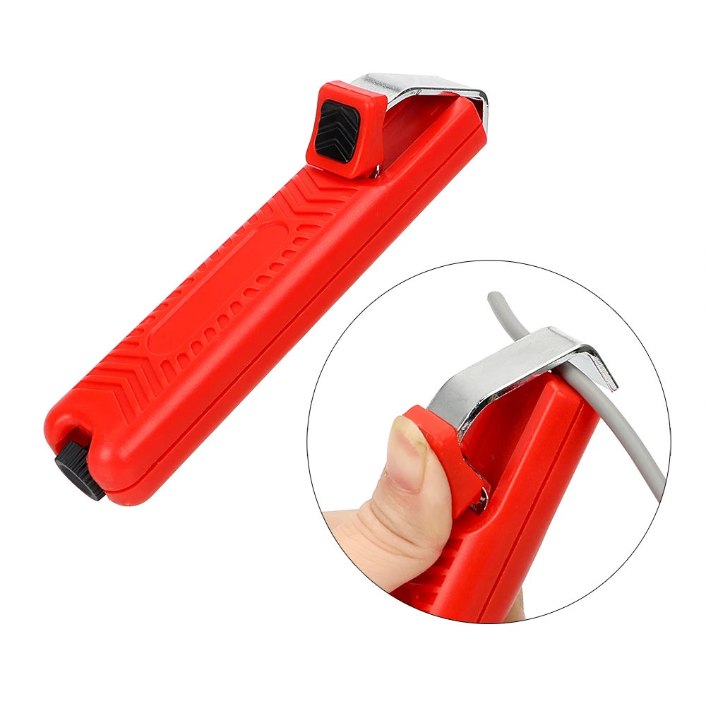 NICEYARD 8-28mm Wire Stripper Stripping Round Cable Insulation Cutter Plier Crimping Tool for Rubber Cable Electric Hand Tools