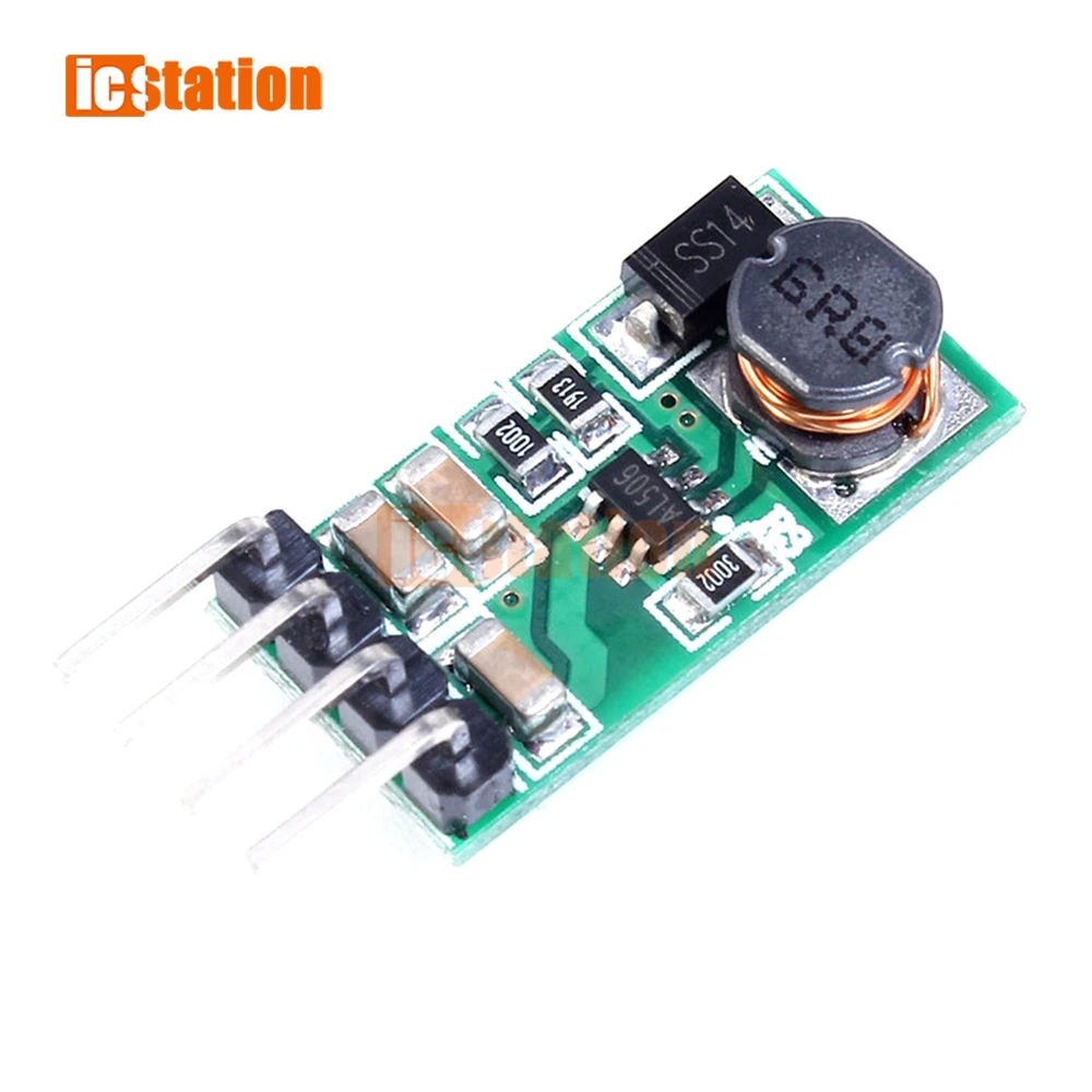 DC-DC 3-6V To 12V Step-Up Power Module Voltage Boost Converter For Power Supply Regulator 3.3V 3.7V 4.5V 5V To 12V