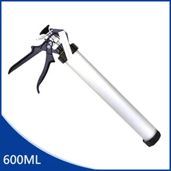 C20512 600ML Dual-use Glass Glue Gun,Thickening Aluminum Alloy Structure Manual Soft Silicone Gun