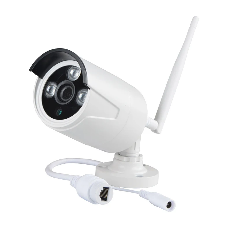 2.0 Megapixel 1080P 4CH Wifi NVR KIT Camera IP Không Dây Hệ Thống Phạm Vi Tín Hiệu 100 Mét Qua 4 Tường Hỗ Trợ wifi IP Camera