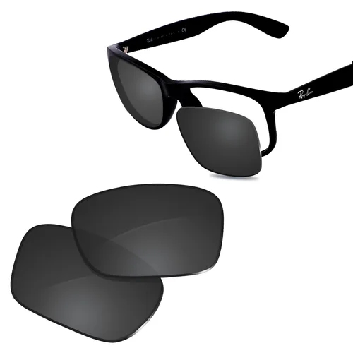 Lentes de repuesto polarizadas de nuevo rendimiento Glintbay para gafas de sol Ray-Ban RB4202-55 Andy, varios colores