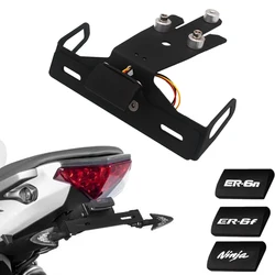 Cauda Tidy Titular da placa para motocicleta, Fender Eliminator, Kawasaki ER6-N, ER6-F, Ninja 650, 650R, Feed, ER-6N, ER6N, ER6F, ER-6F