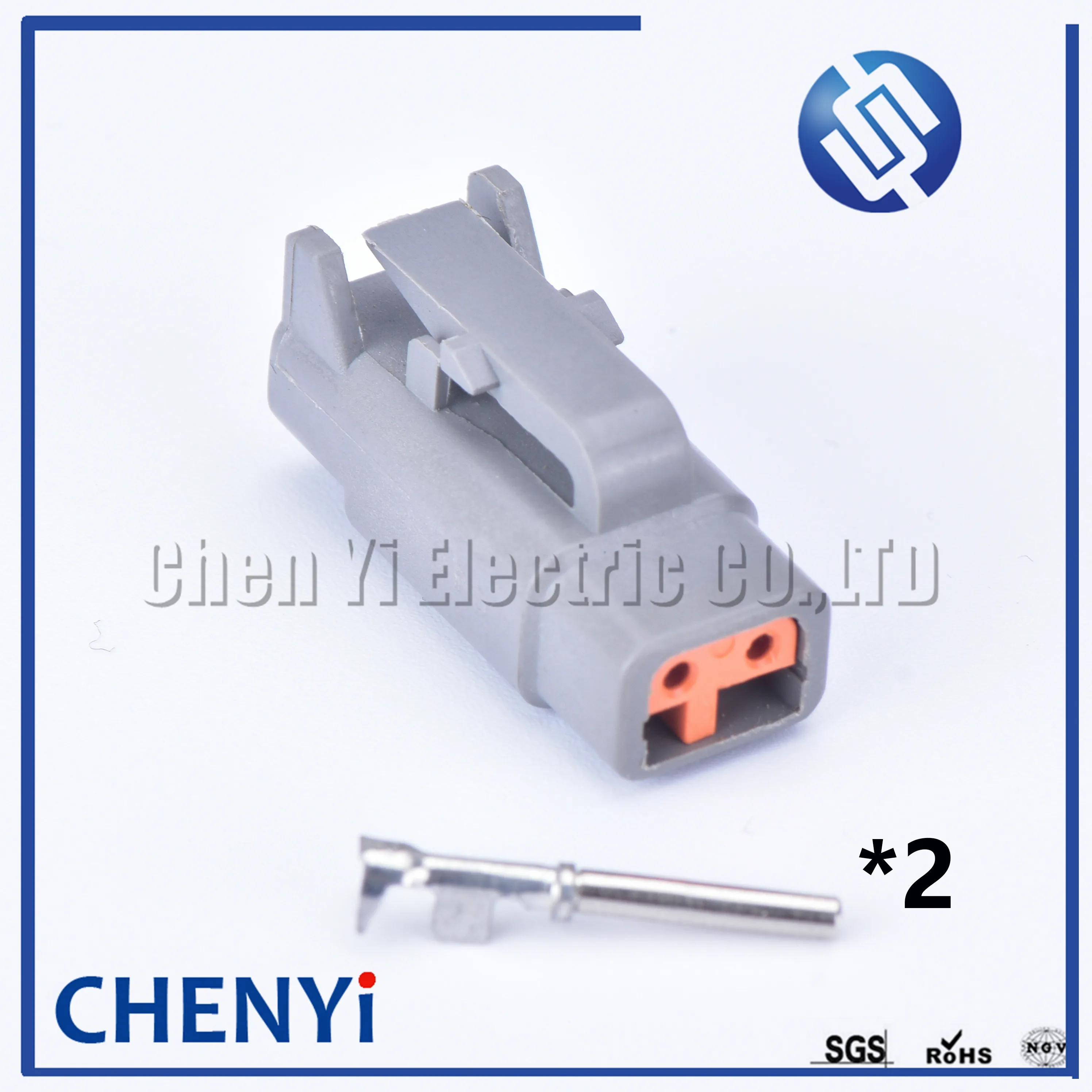 1 sets Deutsch DTM 2 Pin connector DTM06-2S Female Connector Waterproof  Electrical Inlet Air Temperature Sensor Plug