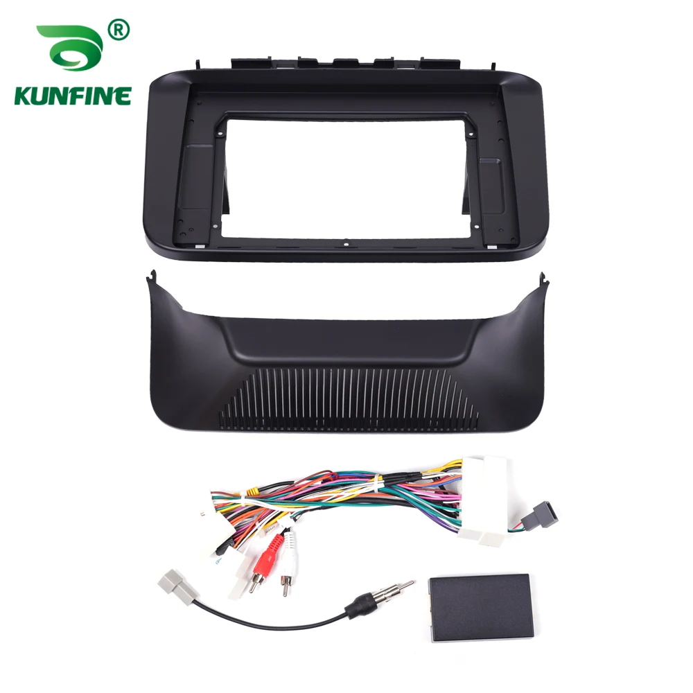 Car GPS Navigation Stereo For HYUNDAI ENCINO KONA 2017 18 19 Radio Fascias Panel Frame Fit 2Din 10 inch In Dash headunit screen