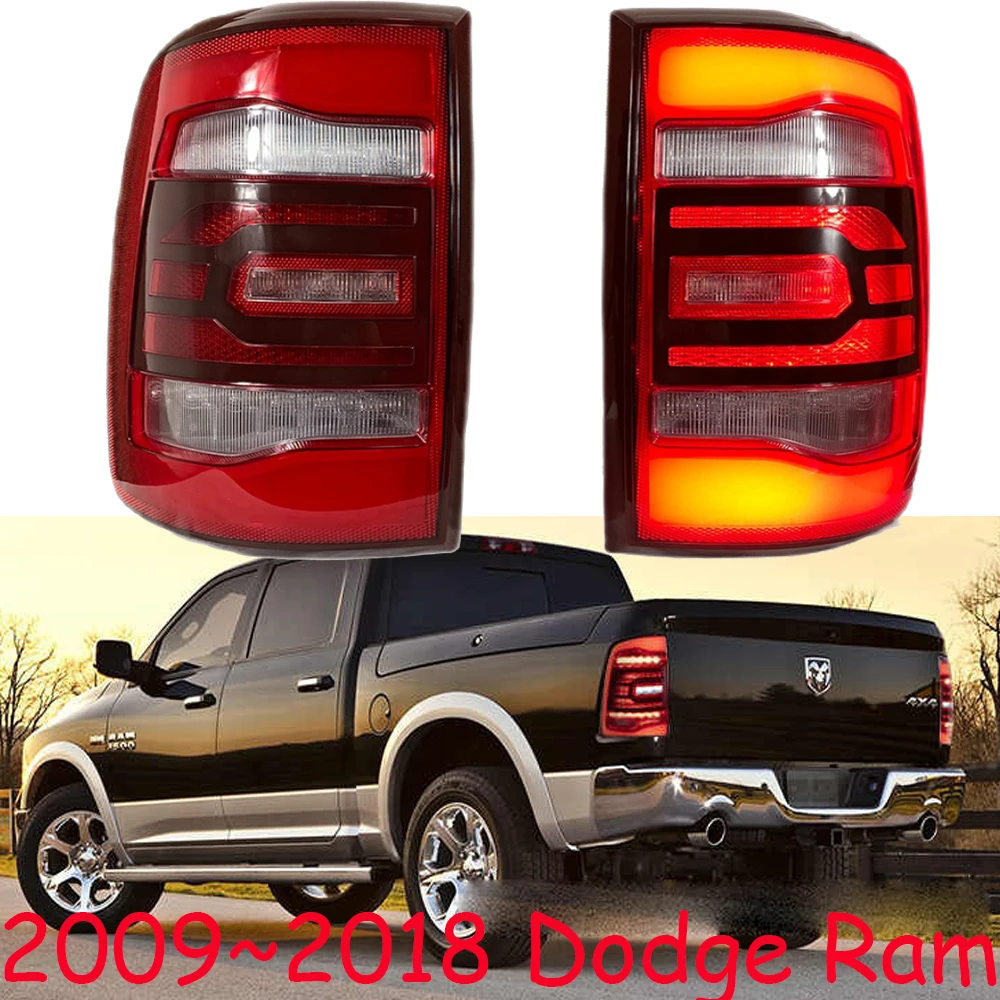 

Car LED Tail Light Ram 1500 taillight Rear Running Lamp+ Brake+Reverse+Turn Signal 2009~2018y taillamp Ram rear light