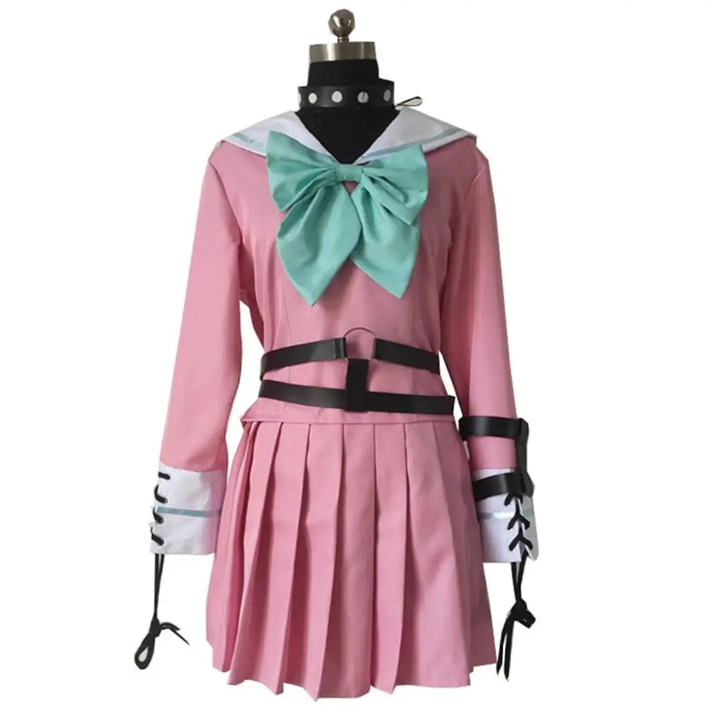 Disfraz de Danganronpa V3 Killing Harmony, Iruma Miu, accesorios de Anime, vestido de fiesta, uniforme escolar, 2019