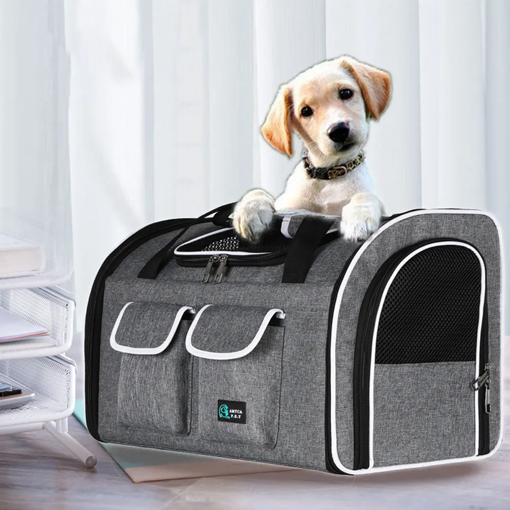 Portable Pet Cat Shoulder Bag Carrier Breathable Puppy Cat Bag Outdoor Travel Carrier Pet Transport Carrying Handbag For Cat Dog