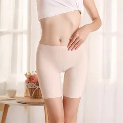 Seamless Safety Short Pants Summer Women Plus Size Boxers Female Ladies Anti Rub Safety Shorts Under Skirt Panties Underwear