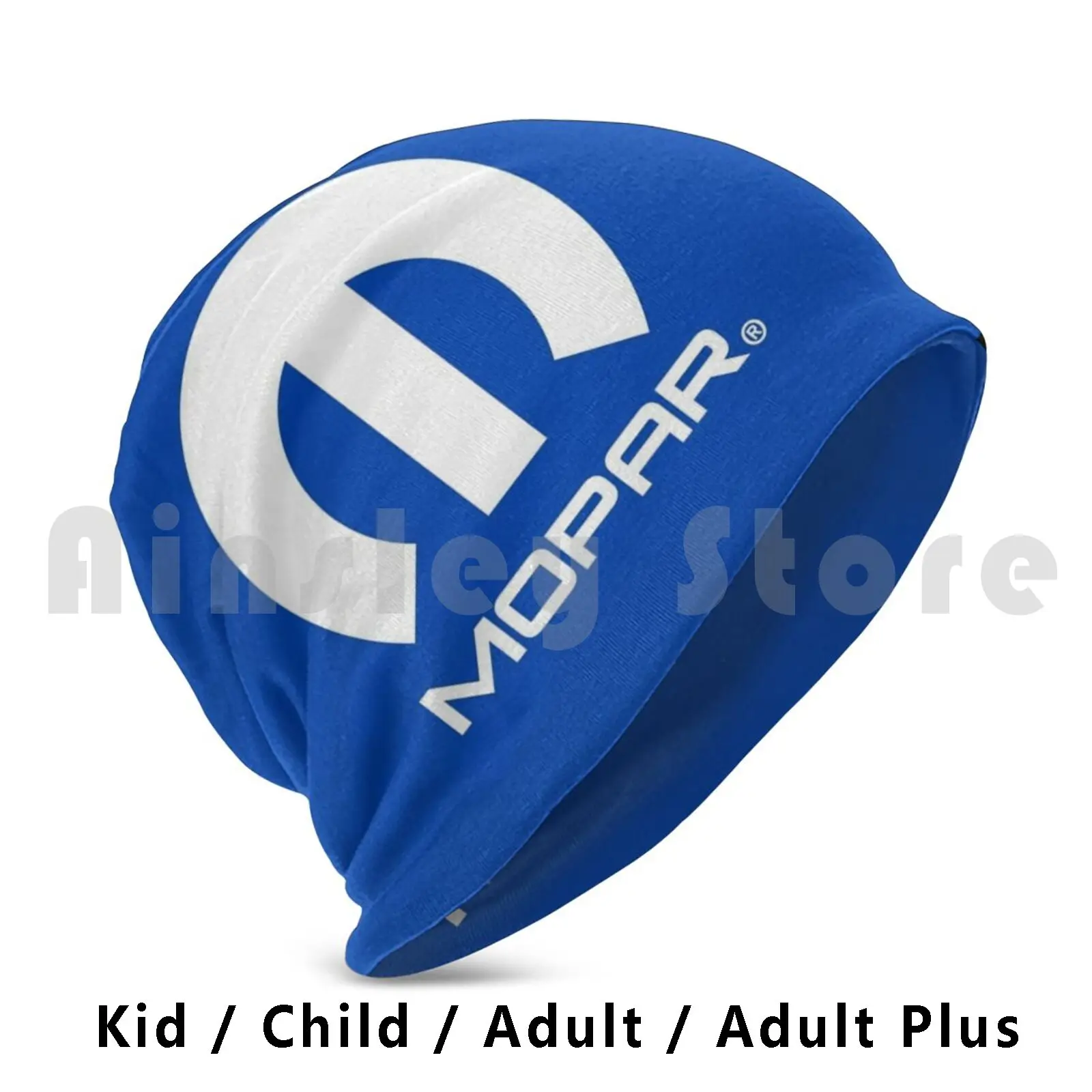 Mopar White Logo Fan Art Beanie Hedging Cap DIY Print Cushion Mopar Logo Symbol Parts Chrysler Muscle Car Cars