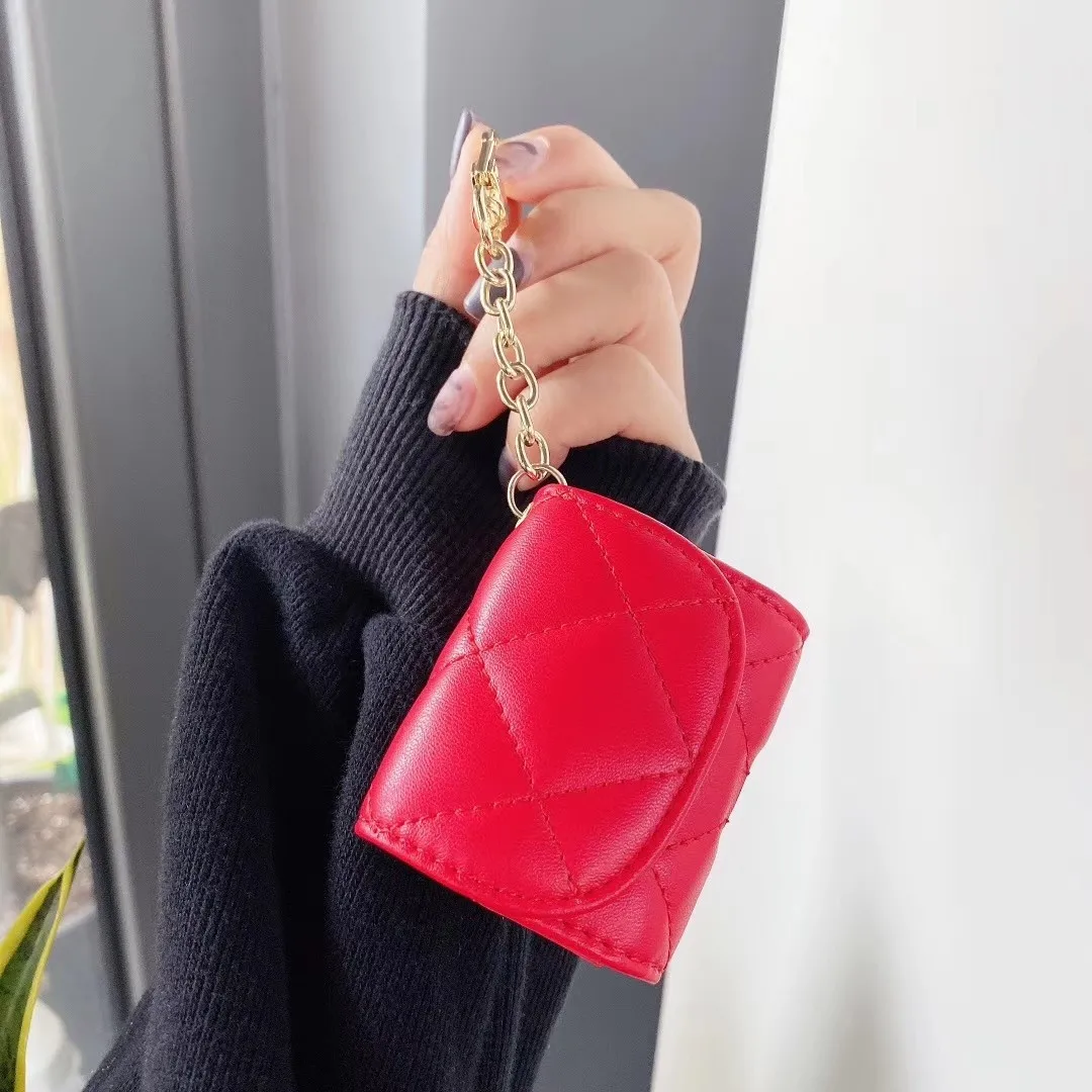 Милый кожаный чехол для девочек для Airpods 2, мягкий полноразмерный чехол для Airpods pro 2 (2022), кожаный чехол