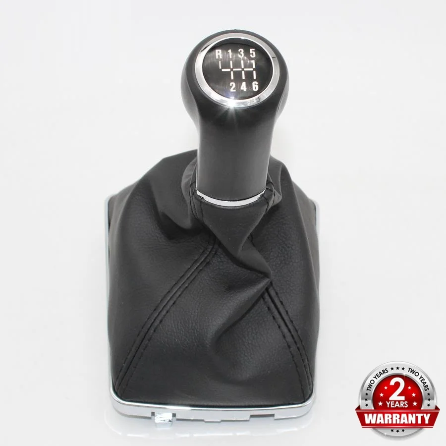 5 / 6 Speed Car Gear Lever Shift Knob Leather Boot For OPEL VAUXHALL  ASTRA III H 1.6 2004 2005 2006 2007 2008 2009 2010