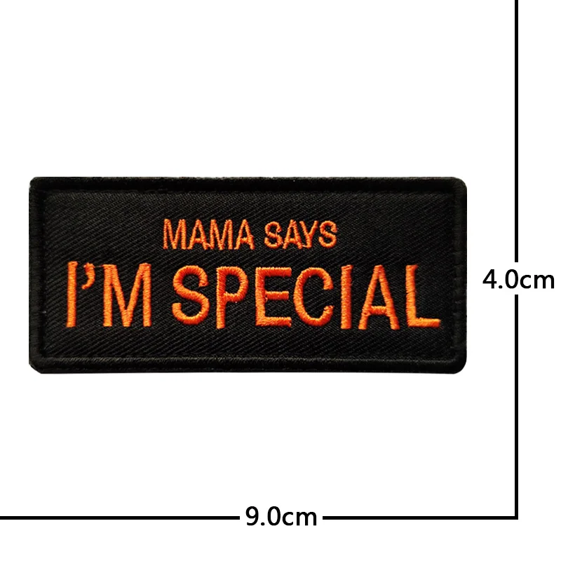 Parche Mama Dice Motorista – Bordado para Airsoft - imagen 2
