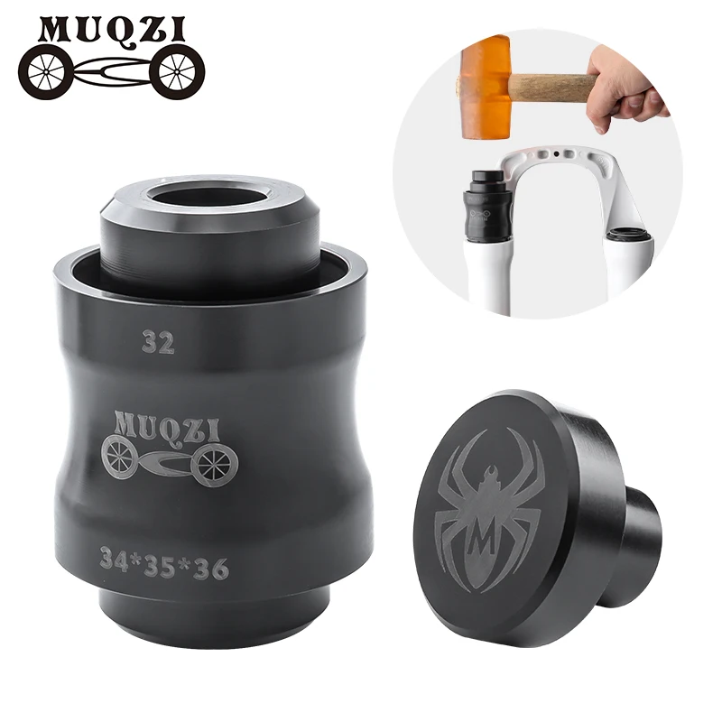 MUQZI Bike Fork Dust Seal Installation Tool For 32mm 34mm 35mm 36mm Pipe Diameter Suspension Fork Oil Seal Driver Tool