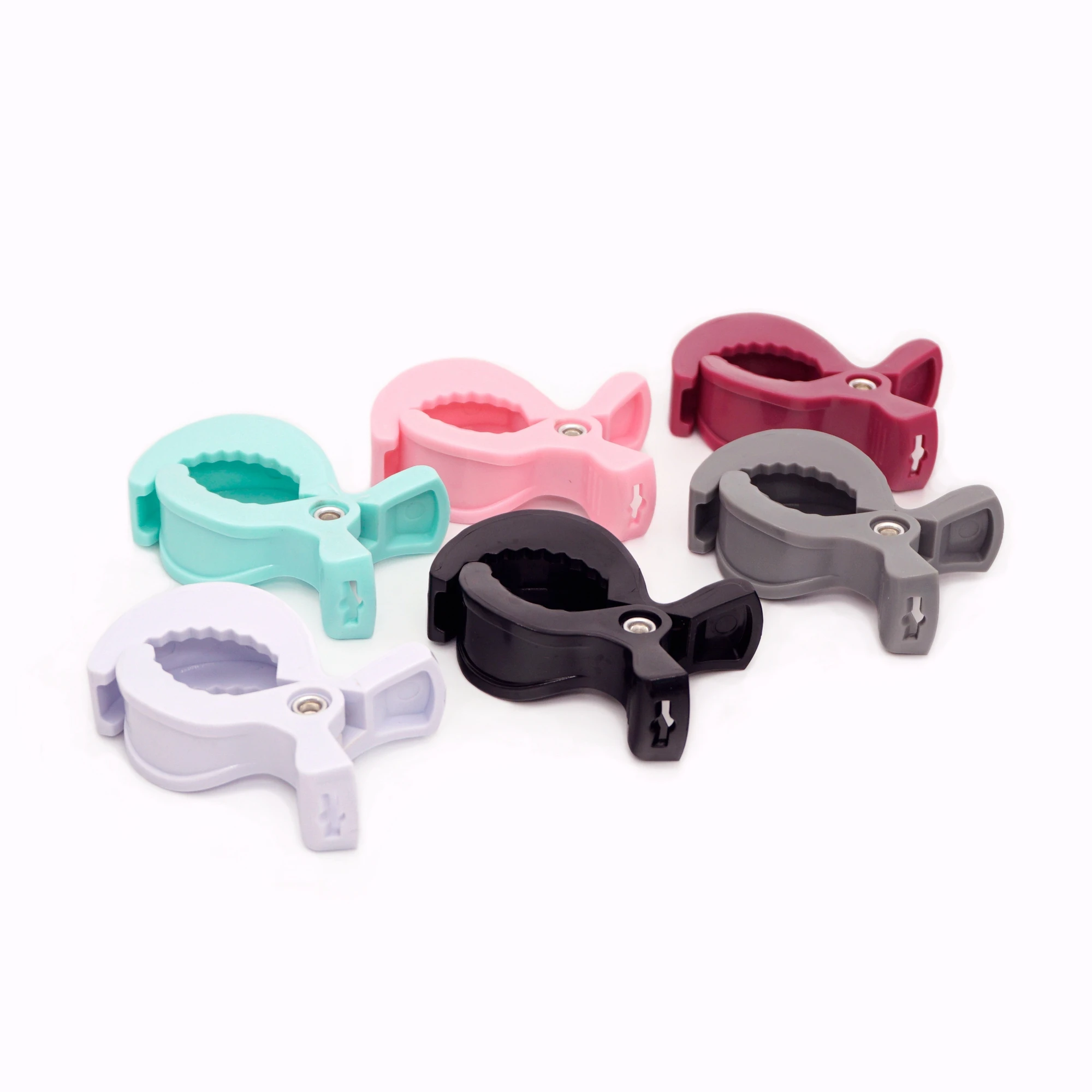 Lámpara para bebé, colgador de cochecito, clavijas para gancho, Clips para pacififer, juguetes de muselina, funda de asiento, organizador de coche,