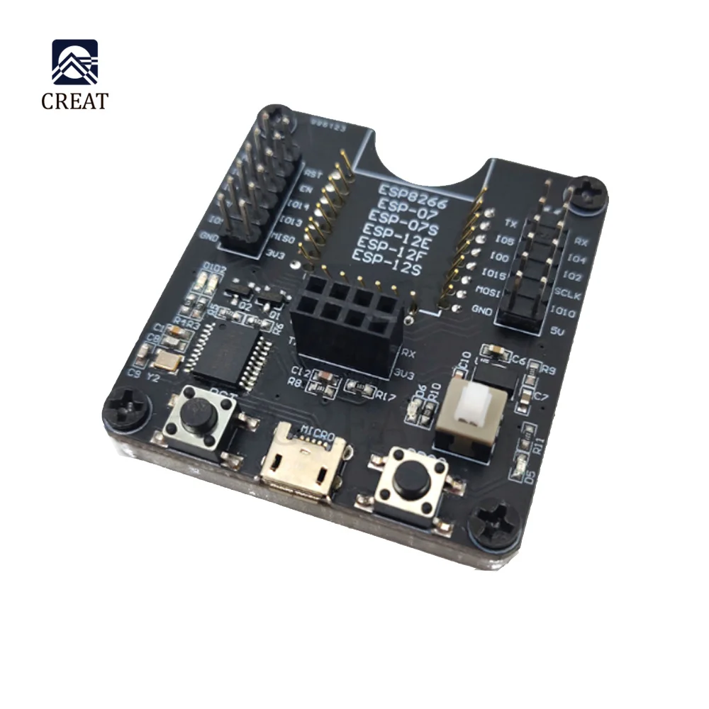 ESP8266 Test Frame Burner Development Board WIFI Module One-click download Support for ESP-12F ESP-07S ESP-12E ESP-01S ESP12S