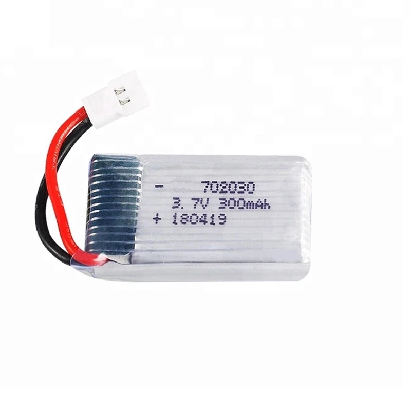 702030 3.7V 300mAh litowo-polimerowa bateria do drona RC do U816 U830 z ładowarką