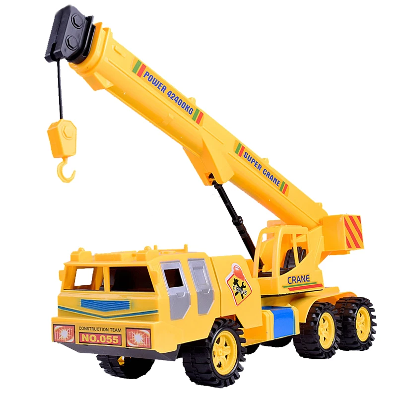 

Children Simulated Hoist Toy Vehicle Inertia Engineering Crane Model Plastic Toys Beach Toy Christmas Birthday Gift for Kids Boy