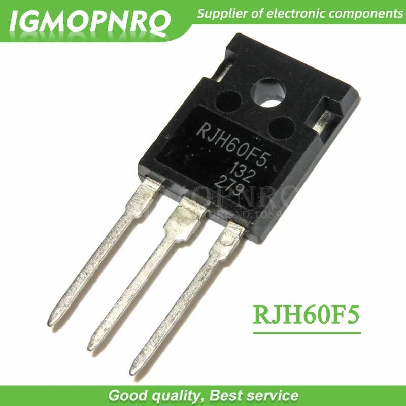 2PCS free shipping RJH60F5DPQ RJH60F5 N Channel IGBT High Speed  Switching TO-247 80A600V 100% new original