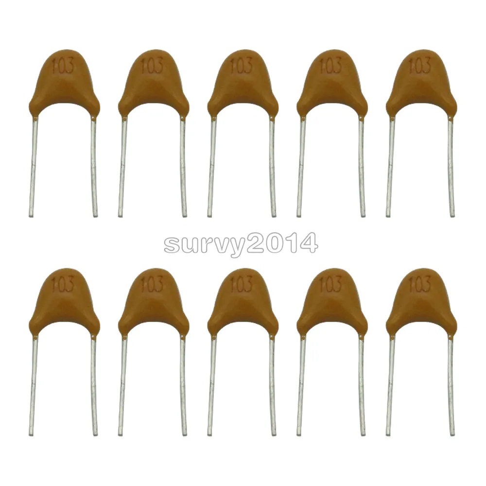 100Pcs 새로운 0.01 미크로포맷 103 50V 모놀리식 세라믹 칩 커패시터