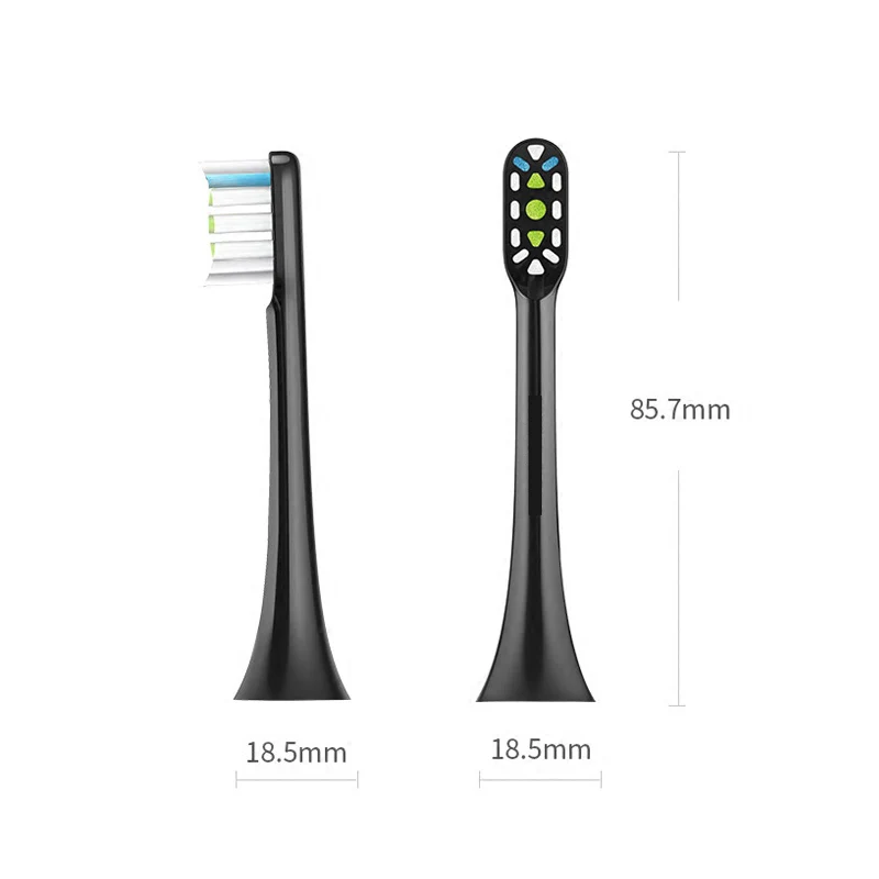 Cabezales de repuesto para cepillo de dientes eléctrico Xiaomi SOOCARE X1, X3, X5, Mijia X3U, X3, paquete sellado, 100 Uds.