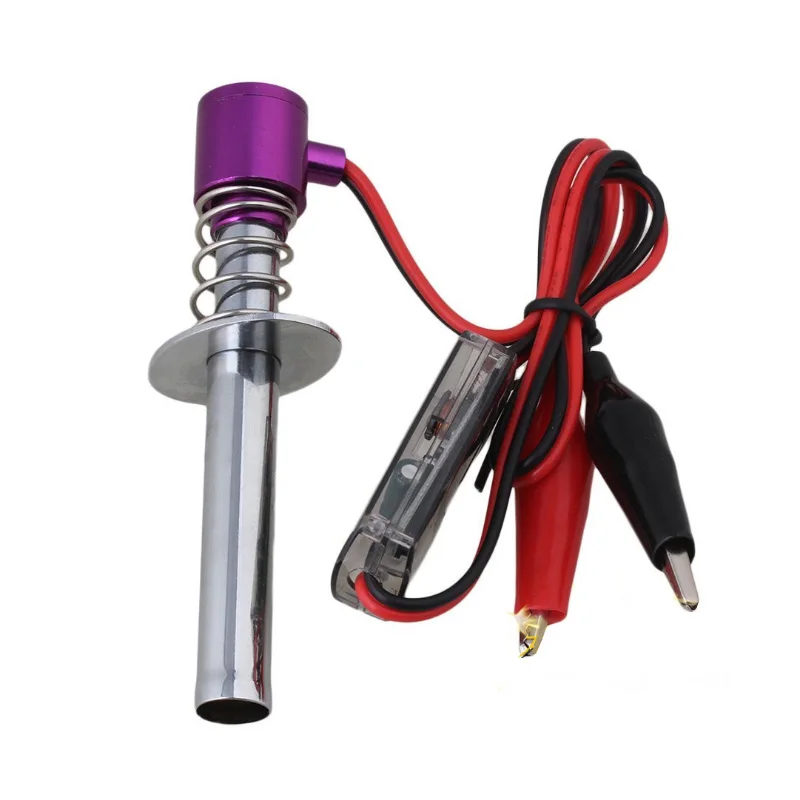 New 6-24V Electronic Glow Plug Starter Igniter Upgraded Part for 1/10 1/8 HSP RC Car