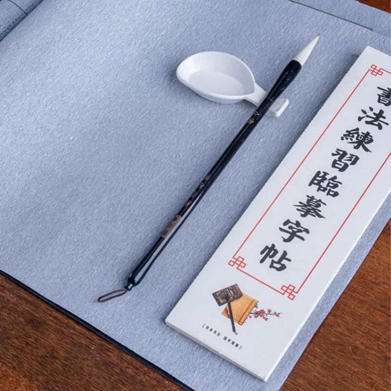 Magic Water Writing Cloth Reusable Calligraphy Paper Brush Calligraphy Copybooks Set Beginner Chinese Brush Water Writing Cloth