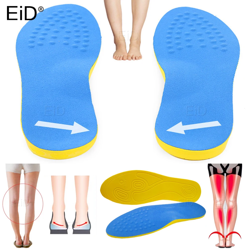 

EiD O/X leg Orthopedic Insoles Correction Shoe Inserts for Arch supports Foot Alignment Knock Knee Pain Bow Legs Valgus Varus