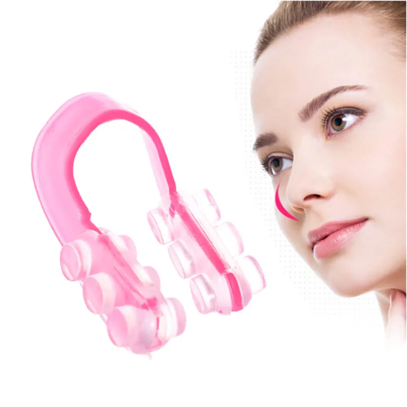 1Pcs Fashion Nose Up Shaping Shaper Lifting Bridge Straightening Beauty Nose Clip Face Fitness Facial Clipper Corrector Women